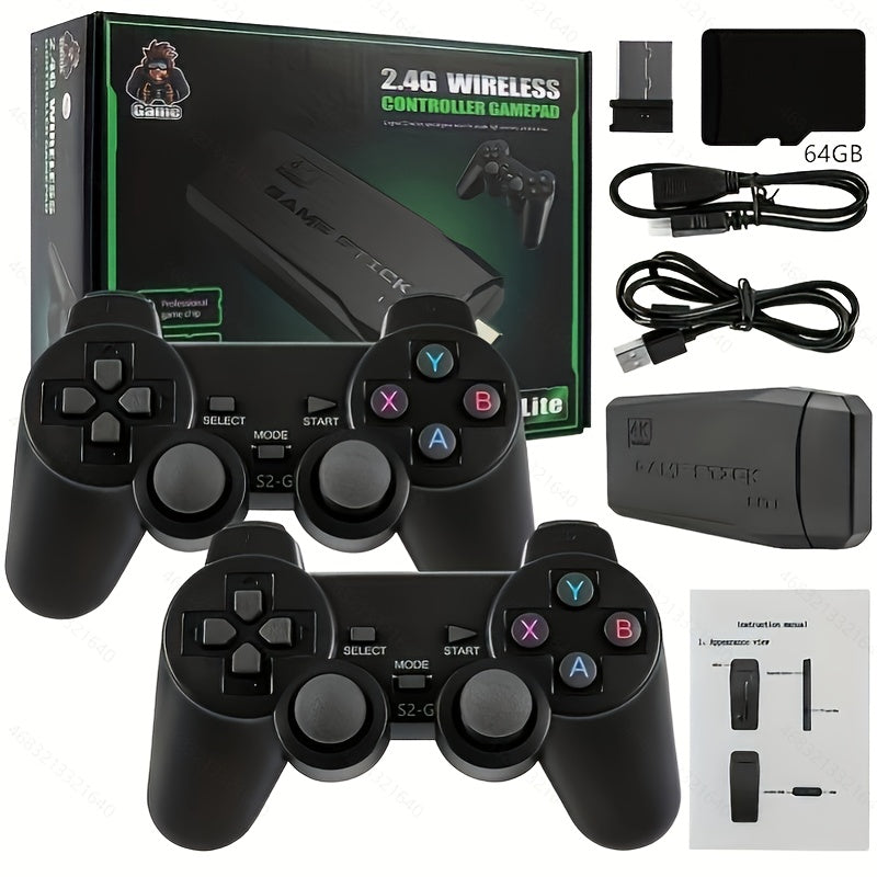 Controlador inalámbrico para consola PS4/Slim/Pro Consola de juegos M8 Controlador inalámbrico de alta definición 2.4G Consola de juegos Arcade retro Consola de videojuegos doméstica