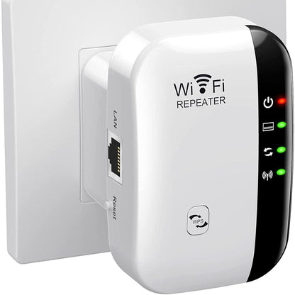 Aumente su señal WiFi hasta 300 Mbps: punto de acceso repetidor inalámbrico de largo alcance