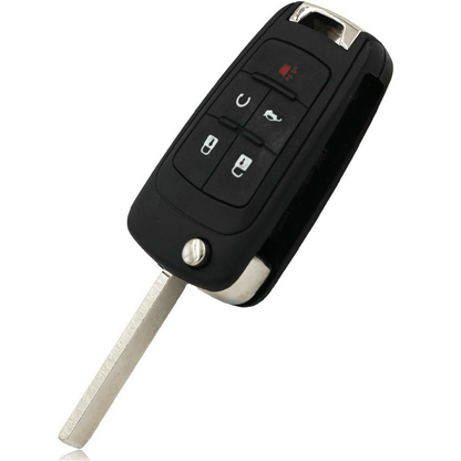 Carcasa de llave remota con tapa de 5 botones para Chevrolet, Cruze, Equinox, Camaro, Malibu