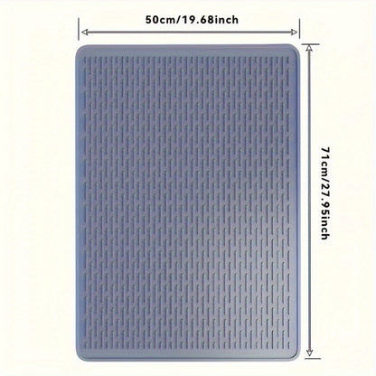 1 funda de silicona para estufa eléctrica, funda para estufa, protector de alfombrilla para estufa, alfombrilla de silicona para secar platos de cocina, funda de vidrio para estufa, alfombrilla resistente al calor, artículos de cocina