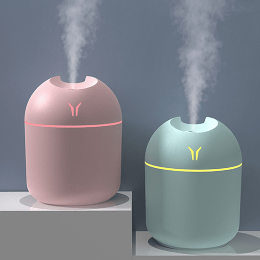 Difusor de aroma y humidificador: ¡Mantenga su habitación fresca y sus plantas saludables con niebla fría y luz nocturna!