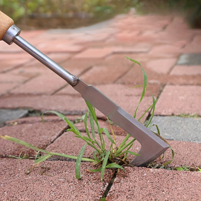 1 removedor de malezas multifuncional de fácil uso para juntas de ladrillos: elimina sin esfuerzo las malezas de piedras y ladrillos; perfecto para un mantenimiento impecable del jardín