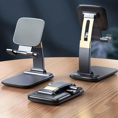 Soporte para teléfono de escritorio, soporte para teléfono plegable de altura ajustable, pequeño y flexible, compatible con cualquier teléfono inteligente - L-311.