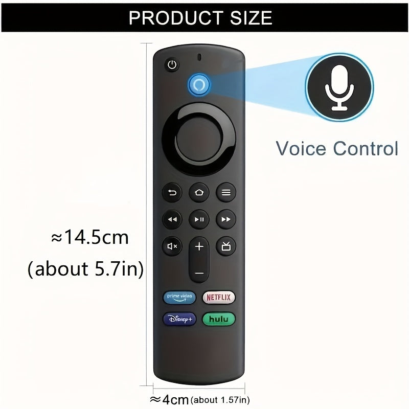 Control remoto por voz compatible con Fire TV. ¡Actualice su Amazon Fire TV Stick con el control remoto de reemplazo por voz L5B83G!