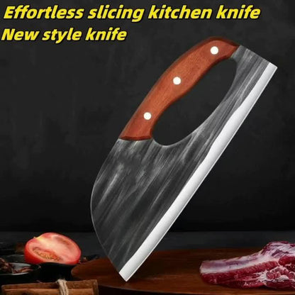 1 pieza de cuchillos de cocina de nuevo estilo, cuchillos de cocina súper afilados, cortadores de carne, cuchillos de cocina, cuchillos para forjar y rebanar