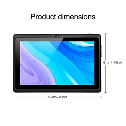 Tableta ATMPC de 17,78 cm, 2 GB de RAN, 32 GB de ROM para tableta PC Android 11 con procesador Quad Core, pantalla HD IPS, cámara dual, WiFi, tableta con estuche, 2023