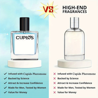 Colonia Cupid para hombres, fragancias de colonia Cupid Hypnosis, fragancias románticas de larga duración Cupid, fragancias de colonia para hombres