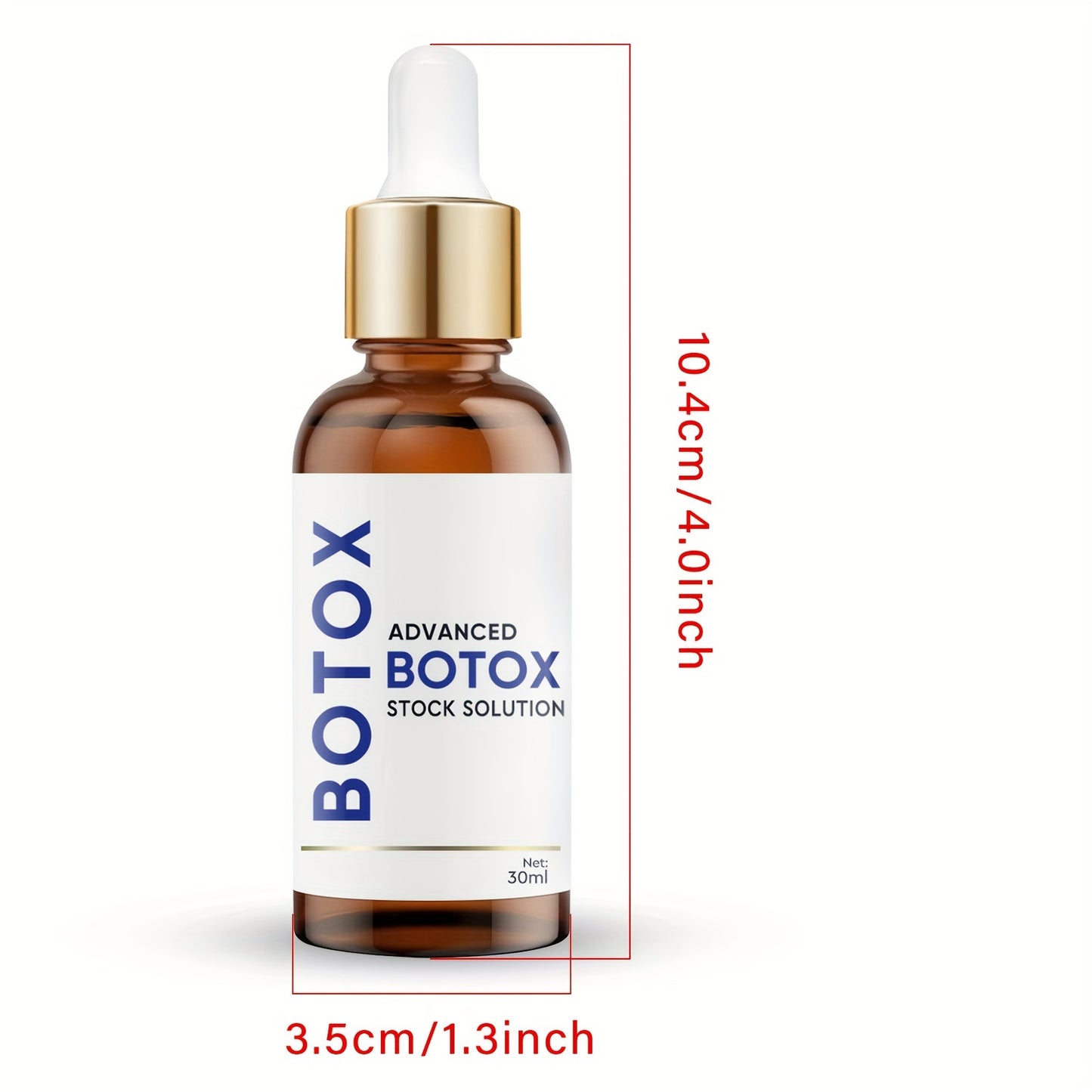 Suero facial con solución madre de bótox, contiene vitamina C, 30 ml