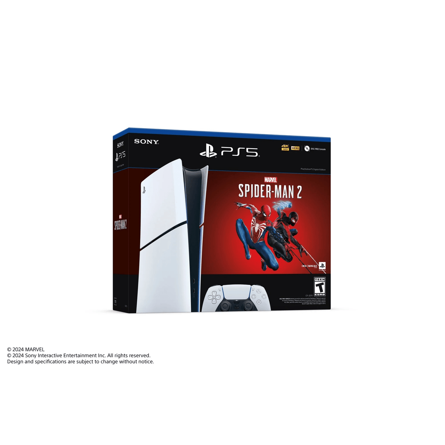 Consola digital PlayStation 5 Slim: paquete Marvel's Spider-Man 2