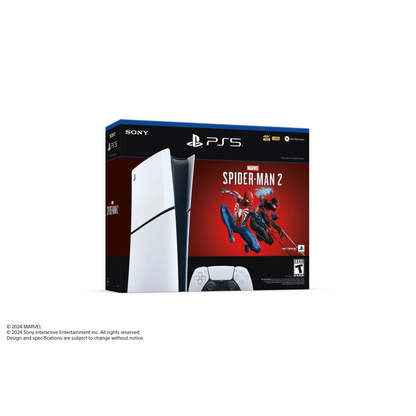 Consola digital Playstation 5 delgada - Paquete Marvel's Spider-Man 2