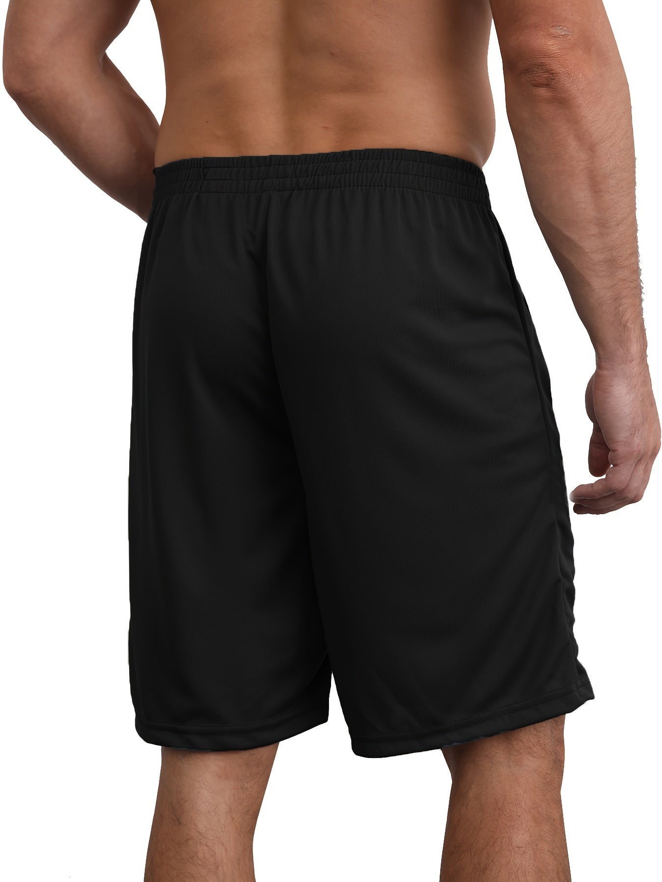 Pantalones cortos deportivos con bolsillos y cremallera para hombre, 5 unidades, elásticos, elegantes, de secado rápido, cómodos y transpirables, para baloncesto y fitness