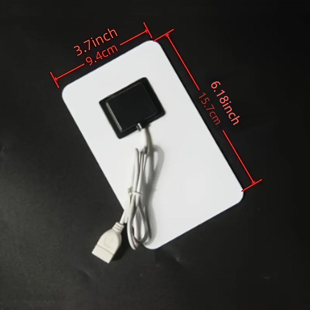 Panel de carga portátil solar de 1 pieza El cargador USB solar impermeable para exteriores es adecuado para viajes y campamentos al aire libre, energía móvil, banco de carga de teléfonos móviles, linterna, ventilador