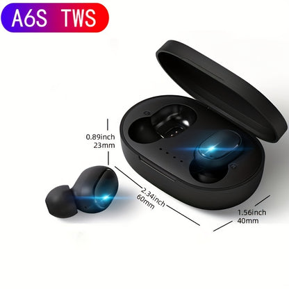 Auriculares inalámbricos de nuevo estilo 2024 con pantalla LED, táctiles, tipo intrauditivo TWS, auriculares inalámbricos deportivos para música y juegos, para iOS/Android.