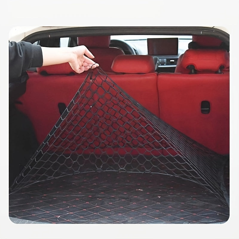 Red de carga plegable para coche, resistente, de 36 x 30 pulgadas, nailon duradero, ampliable y fácil de instalar para SUV, furgonetas y carritos, perfecto para la playa, el jardín y los viajes