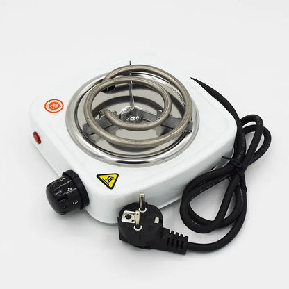 500W Electric Stove Shisha Coal Burner  Hot Plate Iron Burner Travel Portable Cooking Appliances Coffee Heater Chicha EU Plug