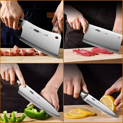 High-end kitchen knife, 1/4/6pcs domestic women's professional kitchen utensils, cutting vegetables and fruits and vegetables