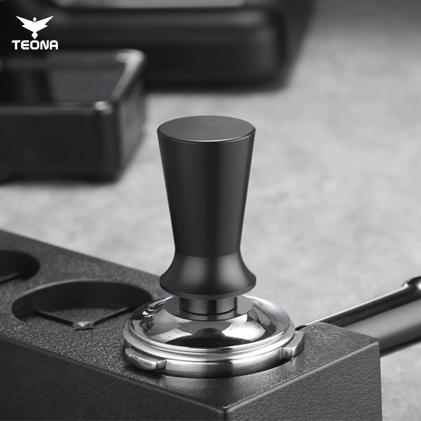 58mm 53mm 51mm Espresso Tamper Barista Coffee Tamper with Calibrated Spring Loaded Stainless Steel Tampers