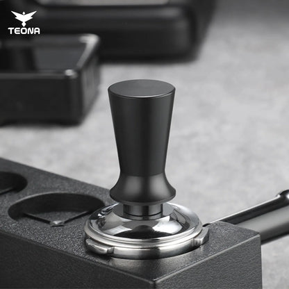 58mm 53mm 51mm Espresso Tamper Barista Coffee Tamper with Calibrated Spring Loaded Stainless Steel Tampers