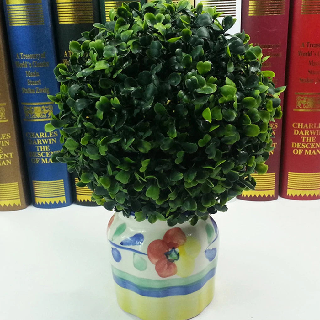 Eco-friendly Artificial Plant Ball Realistic Appearance Long-lasting Durability Indoor Or Outdoor