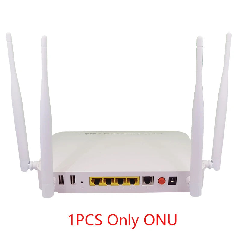 XPON ONU GE-enrutador de fibra óptica, enrutador con 2USB, teléfono HGU, WIFI 100% G y 5G, banda Dual ONT EPON/GPON, versión en inglés, PT939G, 2,4 original, nuevo