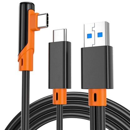 Cable de carga de transferencia de datos de 5Gbps, USB 3,0 a tipo C para PSVR2 Oculus Quest 3 /2, Cable de enlace, auriculares VR para PICO 4, accesorios