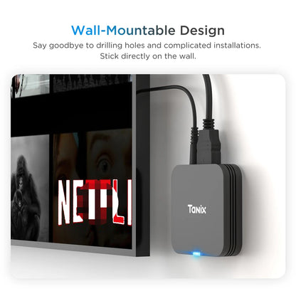 Reproductor multimedia global Tanix TX1 Allwinner H313 Quad Core Android 10 TV Box 2,4G WIFI 4K HDR 3D 8GB16GB H.265 Netflix Youtube