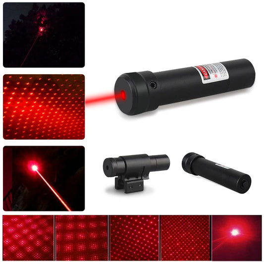 Calibrador láser de luz roja, mira de Metal, puntero láser, posicionamiento, accesorios de tirachinas, 802