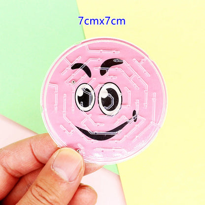 10-50 Pcs 7cm Cute Round Track Bead Maze Toy Kids Birthday Party Favors Pinata Filler Kindergarten Prizes Carnival Party Favors