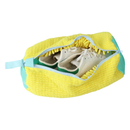 New Washing Shoes Bag Cotton Laundry Net Fluffy Fibers Easily Remove Dirt Washing Bags Anti-Deformation Shoes Clothes Organizer