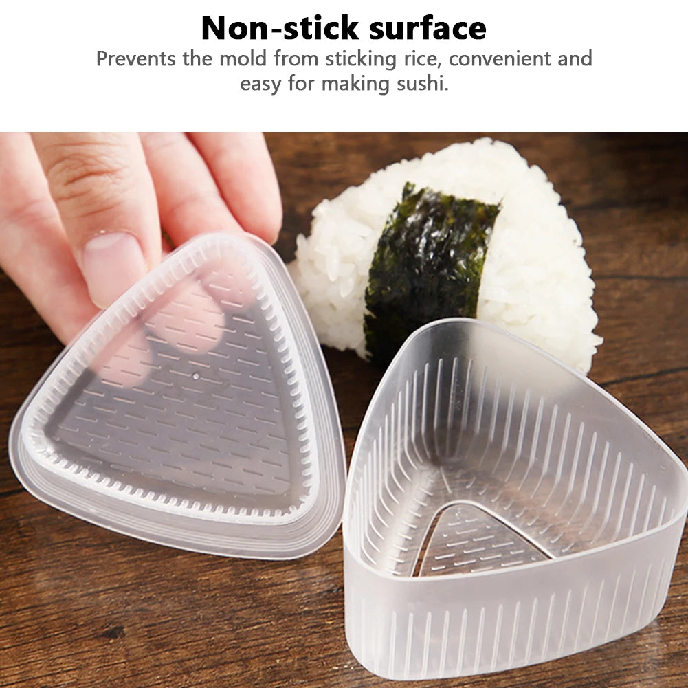 Molde para hacer arroz con forma de dibujos animados, juego de bolas de arroz Onigiri, prensa japonesa, herramientas de bricolaje, accesorios de cocina Bento