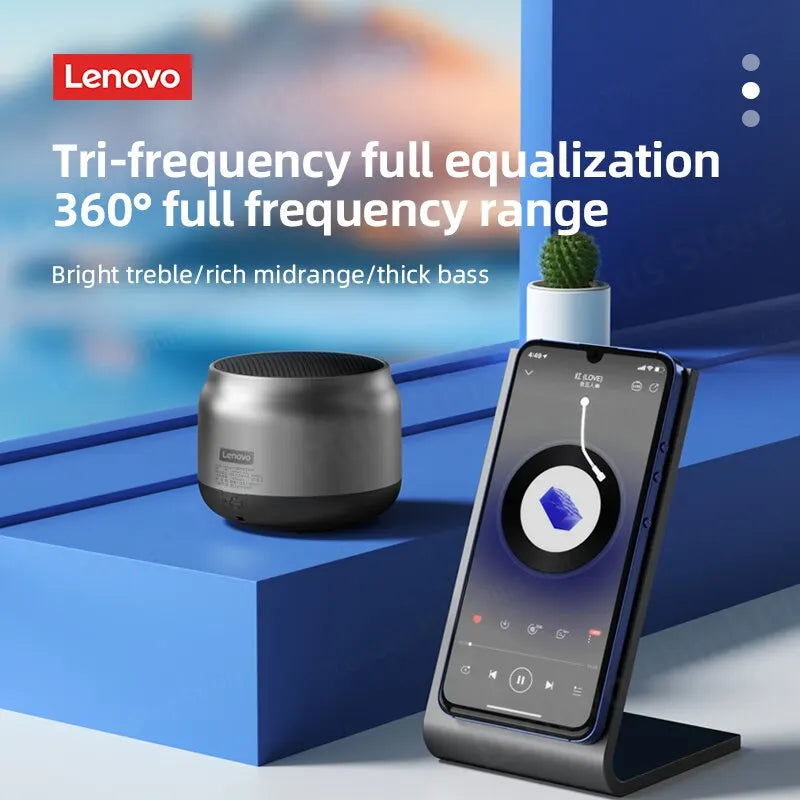 Choice Lenovo-altavoz portátil K30, inalámbrico por Bluetooth, resistente al agua, con USB, para exteriores, caja de tumbas envolvente de música