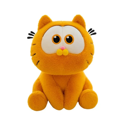 Muñeco de peluche Kawaii Garfield, juguete suave de gato feo, decoración de habitación, regalo de cumpleaños, figura de Anime, 25-55cm