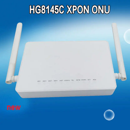 GPON ONU EPON HG8145C, termianl ONT Original con 1GE + 3FE + Voz + wifi, software en inglés compatible, 100% nuevo