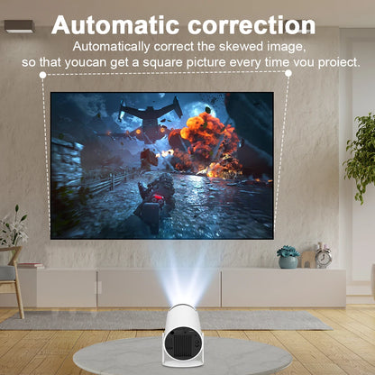 Magcubic-proyector 4K Wifi6 para cine en casa, dispositivo con Android 11, 260, ANSI, WIFI Dual, Allwinner H713, BT5.0, 1280x720P, portátil, para exteriores, HY300 Pro