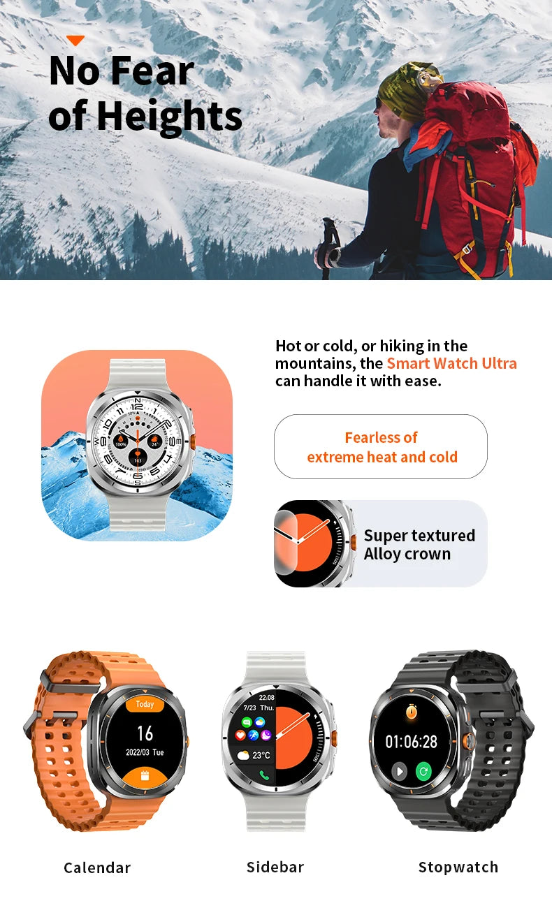 Compass-reloj inteligente Z7 ultra para niños, pulsera resistente al agua IP68 con batería de 300mah, bandas duales de aleación, aplicación RDFIT