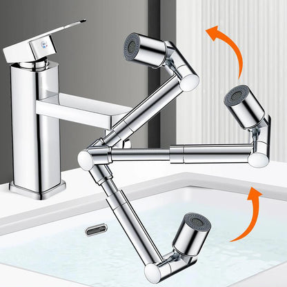 Retractable Universal 1440 °Swivel Robotic Arm Swivel Extension Faucet Aerator Kitchen Sink Faucet Extender 2 Water Flow Mode