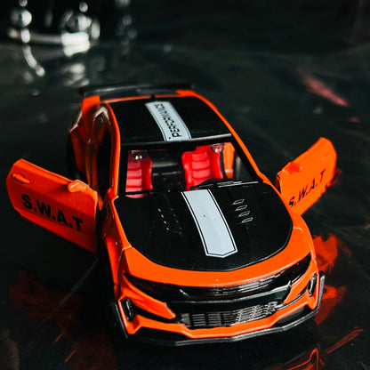 Modelo de coche deportivo de aleación Huili 1:36, regalo decorativo para niños y niños