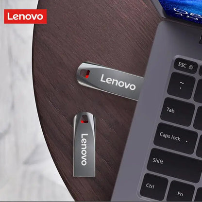 Lenovo-unidad Flash Usb 3,0 de 2TB, Pendrive de Metal de alta velocidad, 1TB, 512GB, 256GB, portátil, resistente al agua