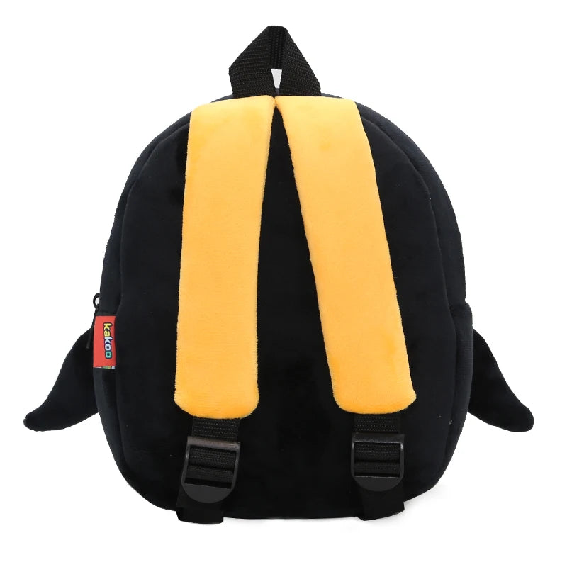 Mochilas de felpa de dibujos animados de animales para niños, mochilas escolares para niñas y niños, bolsas casuales para bebés