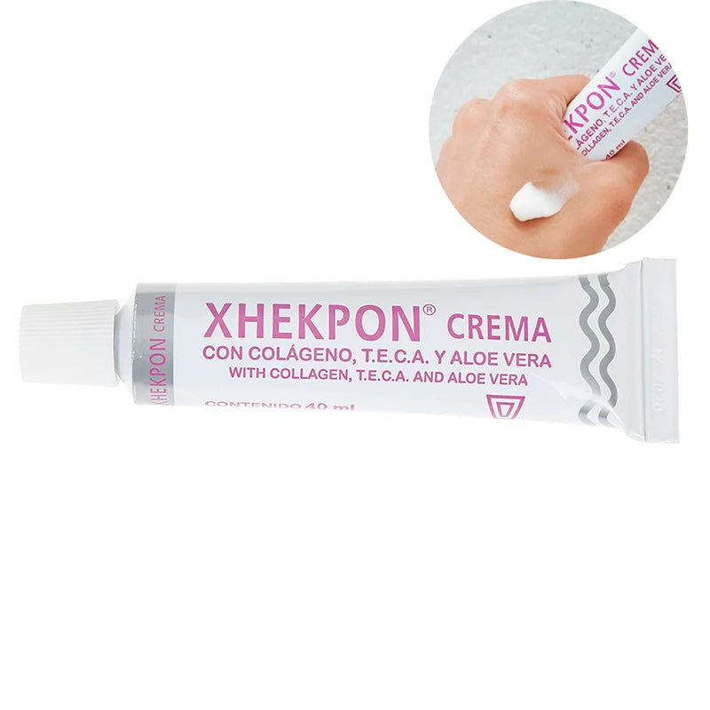 Xhekpon-Crema para el cuello y la cara, crema reafirmante para el cuello, antiarrugas, suave, antienvejecimiento, belleza, cuidado de la piel, 40ml