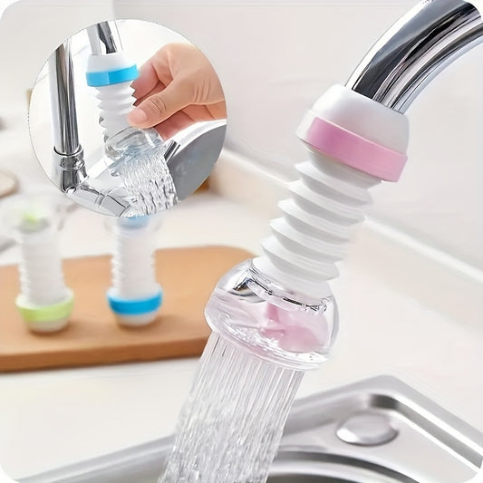 Cabezal de ducha a prueba de salpicaduras para grifo de cocina, boquilla de filtro de agua giratoria de 360 Â°, filtro de grifo ahorrador de agua, 1 ud.