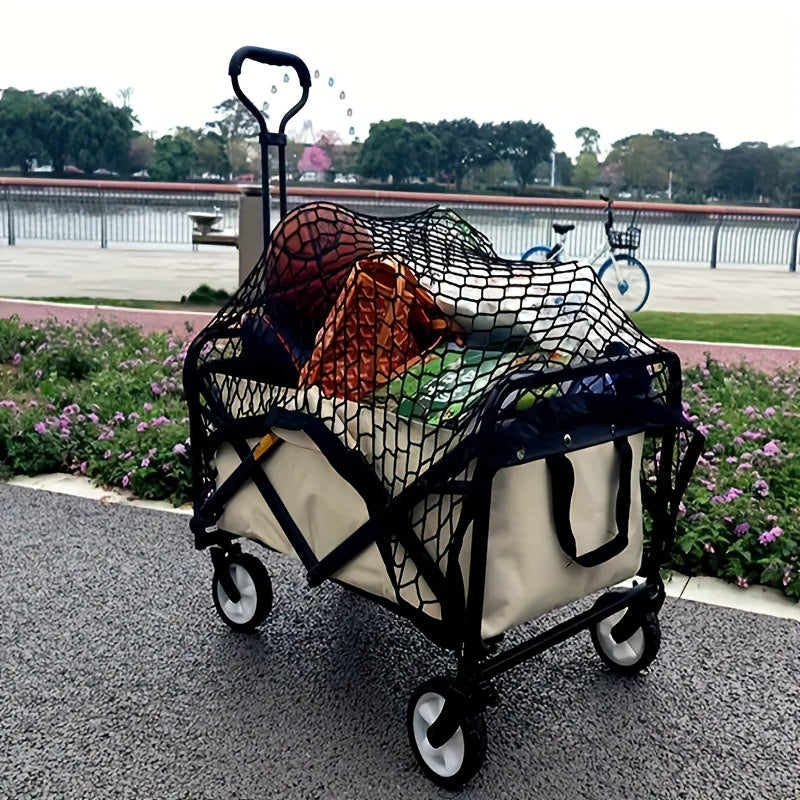 Red de carga plegable para coche, resistente, de 36 x 30 pulgadas, nailon duradero, ampliable y fácil de instalar para SUV, furgonetas y carritos, perfecto para la playa, el jardín y los viajes