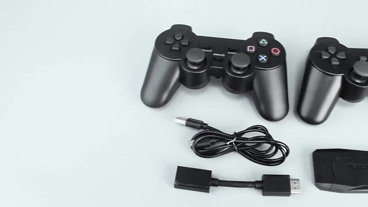 Controlador inalámbrico para consola PS4/Slim/Pro Consola de juegos M8 Controlador inalámbrico de alta definición 2.4G Consola de juegos Arcade retro Consola de videojuegos doméstica