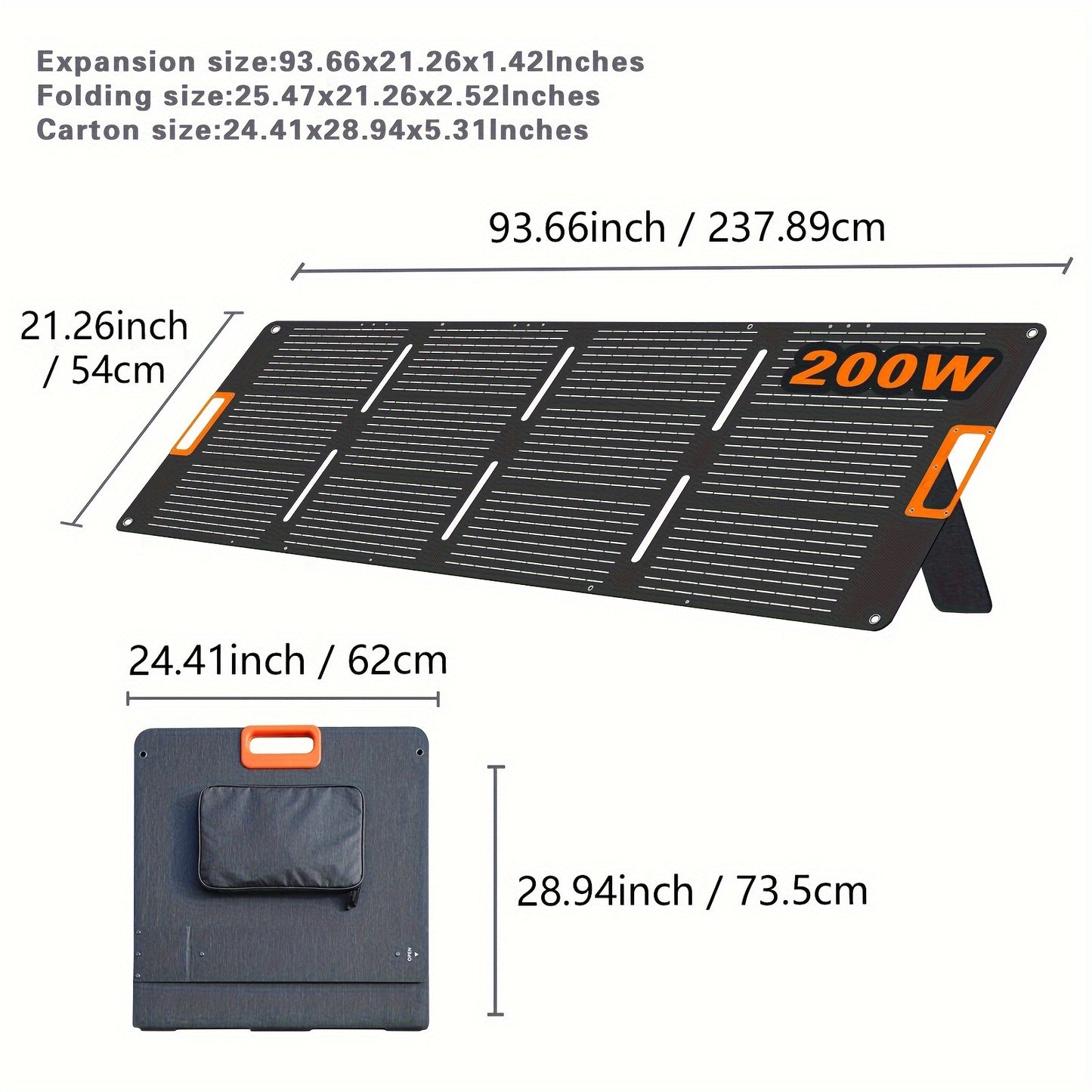 Generador solar Estación de energía portátil de 1000 W con panel solar plegable de 200 W, batería de litio de 1075 Wh, tomacorriente de CA de 120 V/1000 W, generadores silenciosos para el hogar, vehículos recreativos, exteriores, campamentos y uso de