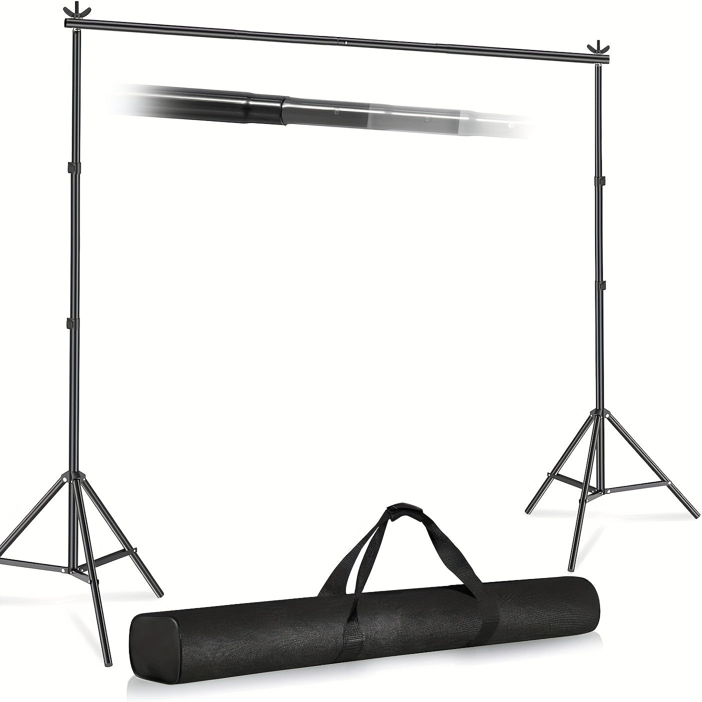 Kit de soporte de fondo ajustable para estudio fotográfico de 10 x 7 pies (ancho x alto)