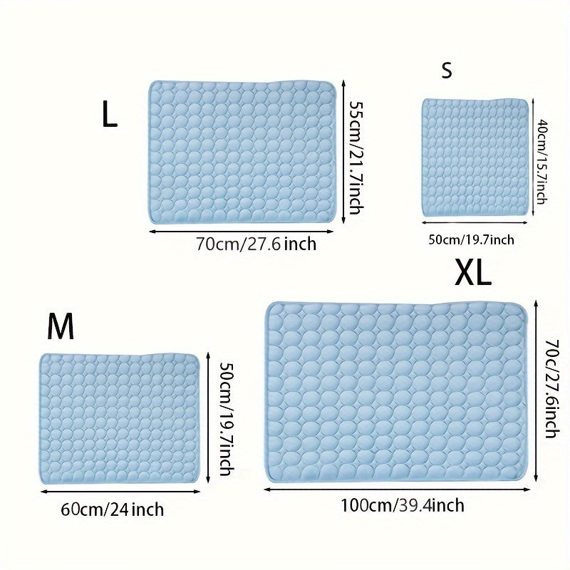 Almohadilla de Enfriamiento para Mascotas, Cama Autorrefrigerante para Perros, Cojín de Enfriamiento para Aliviar el Calor en Verano, Manta para Dormir para Perros