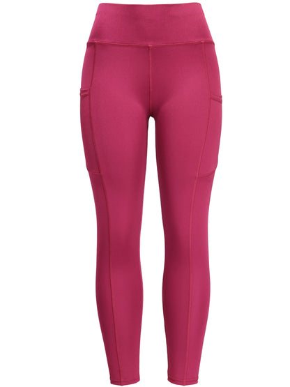 Leggings de yoga de cintura alta con bolsillo, 4 piezas, sin costuras, que realzan los glúteos y son elásticos, ropa deportiva para mujer, para otoño e invierno, cintura ancha