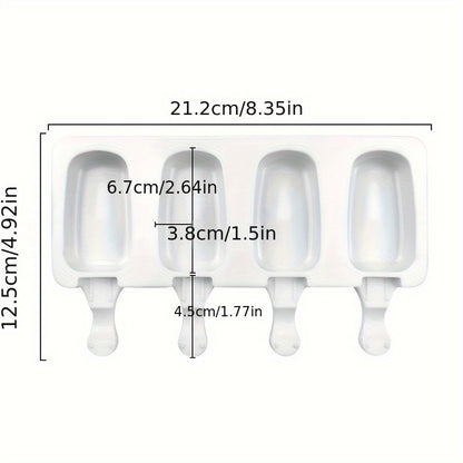 Molde creativo de Silicona para Paletas, Molde para Helados, Molde para Paletas Doméstico, Accesorios de Cocina.