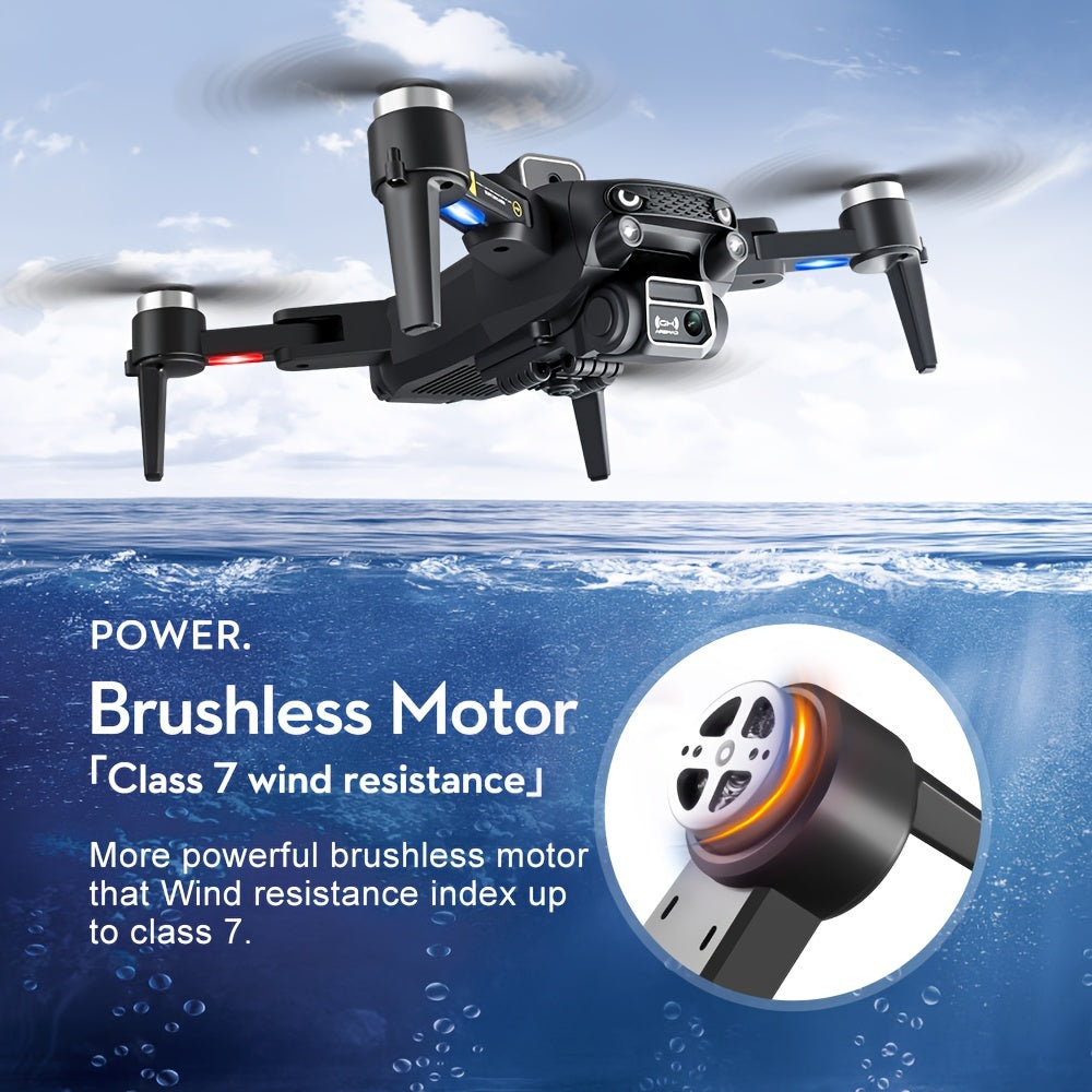 Drone S2S de larga resistencia, baterías duales, con cámara dual, WiFi FPV, mantenedor de altura cuadricóptero plegable dual, experimenta la alegría del vuelo con drones, control remoto o operación dual con teléfono móvil, regalo para hombres princip